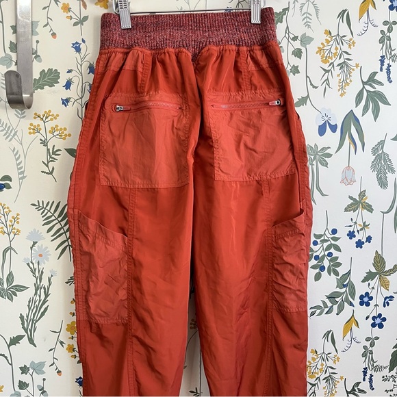 Free People Movement Wherever I Roam Pants orange Jogger Track - Picture 6 of 7